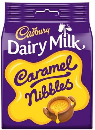 Cadbury Dairy Milk Caramel Nibbles Chocolate Bag Bites
