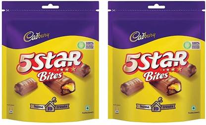 Cadbury 5 Star Chocolate Home Treats Pack, Bars