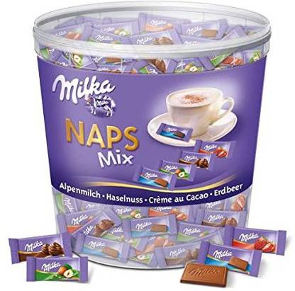 milka NAPS MIX IMPORTED ASSORTED CHOCOLATES 1kgs Bars