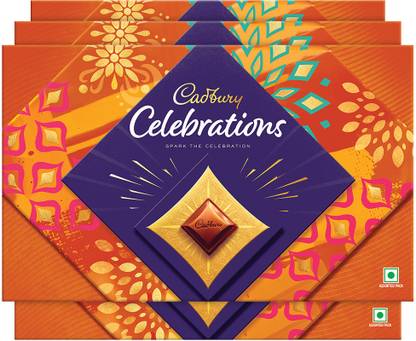 Cadbury Celebrations Assorted Chocolate Diwali Gift Pack Bars