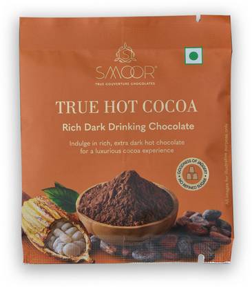 Smoor Premium Rich Dark Hot Chocolate Mix | Drinking Chocolate Powder | Hot Cocoa Caramels