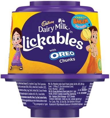 Cadbury Dairy Milk Lickables Chocolate with Oreo Chunks Fudges