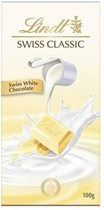 LINDT Swiss Classic White Chocolate (IMPORTED FROM SWITZERLAND) Bars