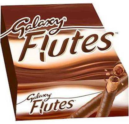 GALAXY Flutes Crispy Wafer Roll With Chocolate Cream (IMPORTED FROM SAUDI ARABIA) Bars