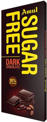 Amul Sugar Free Dark Chocolate, 149 g Bars