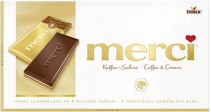 storck Merci Coffee Creme Bars