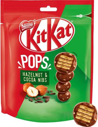 NESTLE KitKat Pops Hazelnut & Cocoa Nibs Bites
