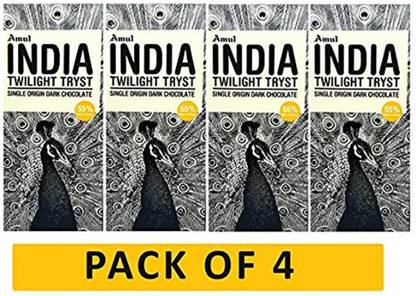 Amul India Twilight Tryst Single Origin Dark Chocolate Bars