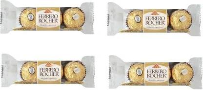 FERRERO ROCHER Ferns 'N' Petals Premium Milk Chocolate 12 Pieces (IMPORTED) Truffles