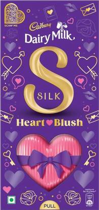 Cadbury Silk Valentines Heart Blush Gift Pack Chocolate Bars