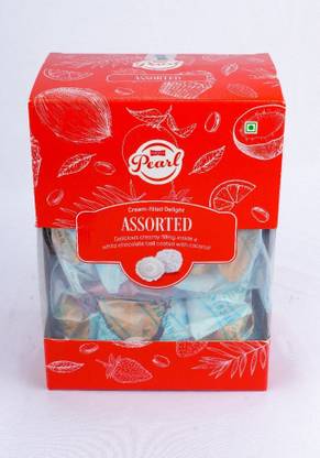 chocozay Pearl assorted flavours box (70pcs) raffaello like coconut coated wafer ball Truffles