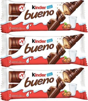 Kinder Bueno Milk Chocolate T2 Bars