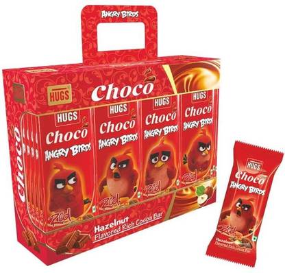 HUGS Choco Hazelnut Bar ( 33 pcs in a box ) Bars