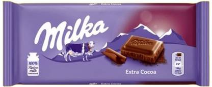 milka Extra Cocoa Chocolate Bars