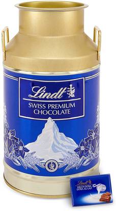 LINDT Swiss Premium Chocolate Tin Bars