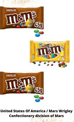 m&m's Milk Chocolate (Pack Of 2) & Peanut Coated Milk Chocolate (Pack Of 1) (IMPORTED) Truffles
