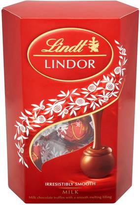 LINDT Lindor Milk Chocolate With a Smooth Melting Centre Truffles