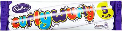 Cadbury Curly Wurly Chocolate Bars