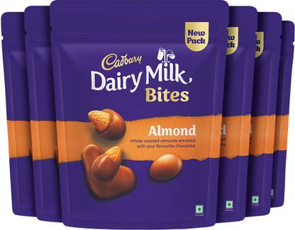 Cadbury Dairy Milk Bites Almond Chocolate Pack Crackles