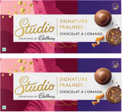 Cadbury Studio Signature Pralines Chocolat A L'Orange Chocolate Gift Pack Truffles