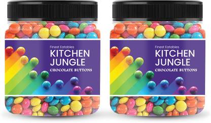 Kitchen Jungle Chocolate Buttons - Chocolate Munchies Truffles