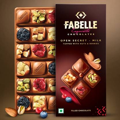 Fabelle Choco Mousse with Nuts and Berries Bars