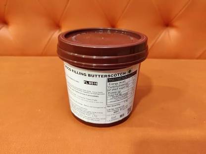 Morde Butterscotch Filling | Choco Filling Butterscotch Filling Liquid- FLBS16 | Bars