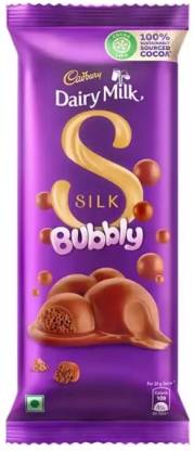 Cadbury Dairy Milk Silk Bubbly Chocolate Bars Price in India - Buy ...