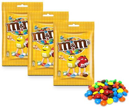 m&m's Peanut Milk Chocolate Gems Coated With Crunchy Sugar Shell Bites