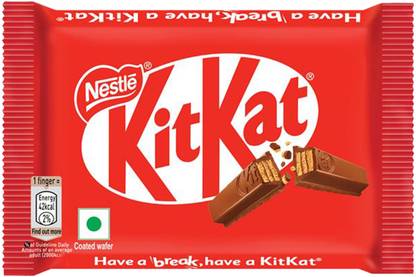 NESTLE KitKat 4 Fingers Choco Coated Wafer Bars