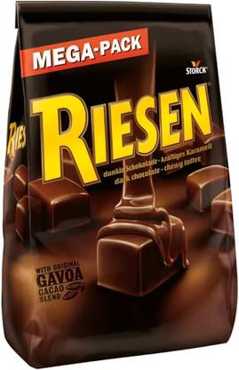 storck Riesen Dark Chocolate and Chewy Toffee with Original GAVOA | Bites
