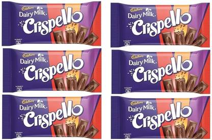 Cadbury Dairy Milk Crispello Chocolate Bar pack of 6 Bars