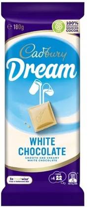 Cadbury Dream White Chocolate Smooth ans Creamy Bars