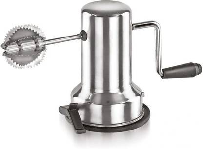 Vinland Manual Coconut Scrapper, Grater for Kitchen with Vacuum Base, Metal- Stainless Steel Hand held Coconut Scraper