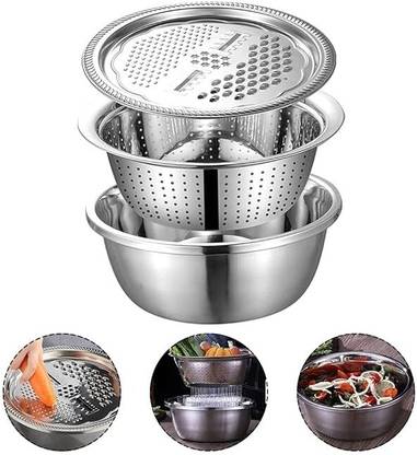SeaRegal 3 in 1 vegetable grater washing bowl Vegetable & Fruit Grater & Slicer