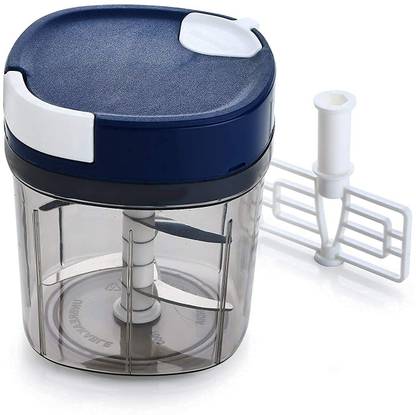 Viyoga Cutter, Mixer for Kitchen with 6 Stainless Steel Blade + Whisker Blade (1000 ML) Vegetable & Fruit Chopper