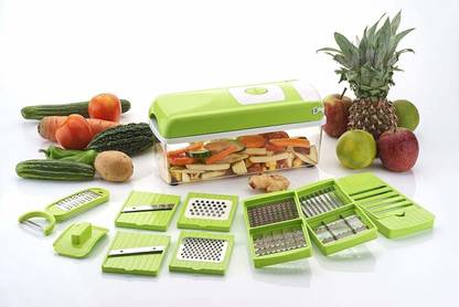 Ganesh 14 in one Quick Dicer Vegetable & Fruit Grater & Slicer
