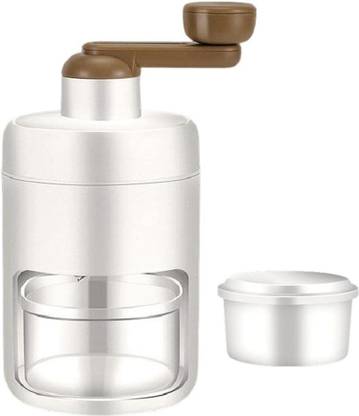 SG-Mart Portable Ice Crusher and Shaved Ice, Snow Cone Machine with Ice Cube Trays Chopper