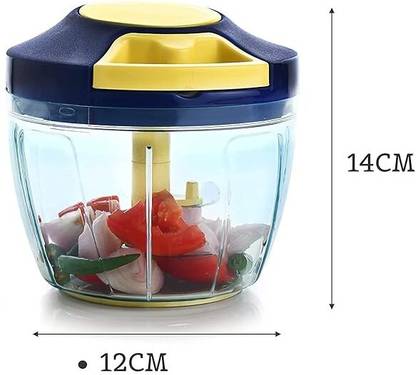 CityBastion 500ML Vegetable Fruit Onion Chopper,Compact & Powerful Hand Meat Grinder Electric Vegetable & Fruit Chopper
