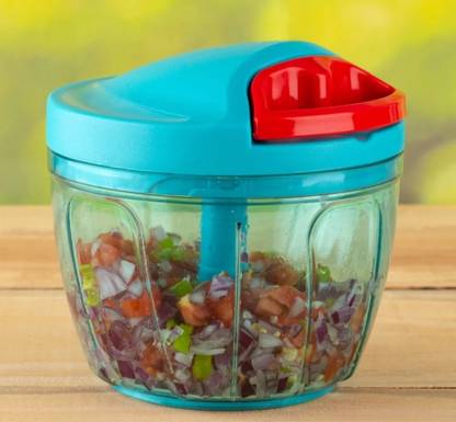Super mom by Apex by apex EASY CHOPPER/CUTTER/PULL/HANDY/FOR VEGETABLE/FRUIT/ONION/UNBREAKABLE 750ML Vegetable & Fruit Chopper