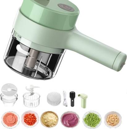 Voltegic Multifunction Cordless Electric Food Small Slicer, Vegetable Cutter Electric Vegetable & Fruit Slicer