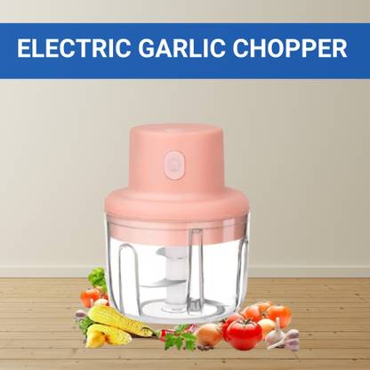 GUGGU Chopper (Electric Rechargeable Chopper) for Kitchen Vegetable Garlic Onion W10 Electric Vegetable & Fruit Chopper