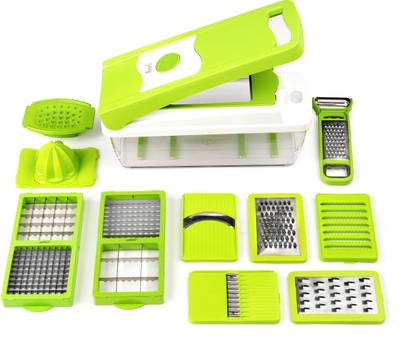 Royalkitchenware 14 in 1 Multipurpose Chopper For Kitchen, Home & Restaurant Vegetable & Fruit Chopper