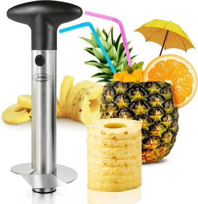 VENDICS Newness Premium Pineapple Corer Remover (Black) Pineapple Slicer
