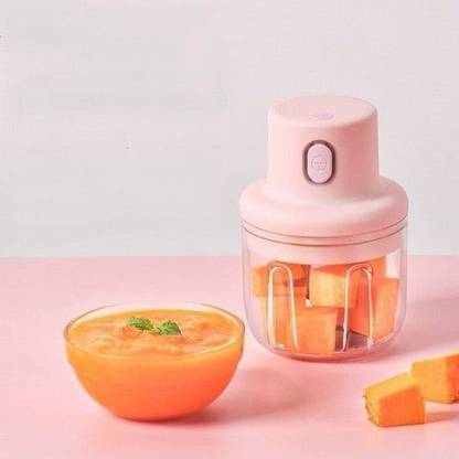 Paper Wings by YES hopper Small Food Processor Spice Meat Vegetable Electric Vegetable & Fruit Chopper