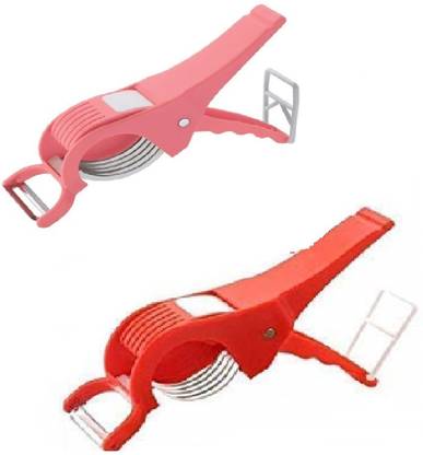 winger 2 in 1 Vegetable & Fruit Multi Cutter & Peeler,Veg Cutter Electric Vegetable & Fruit Chopper
