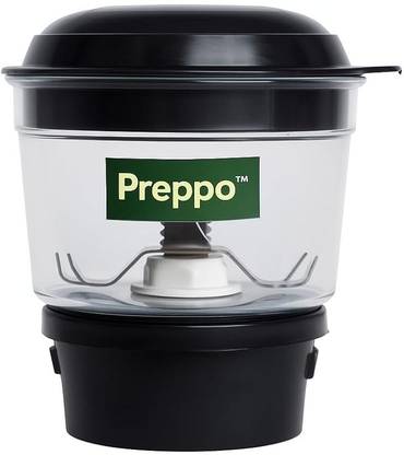 Preppo Transparent Universal Mixer Grinder Jar Compatible | Strong & Durable Electric Vegetable Chopper