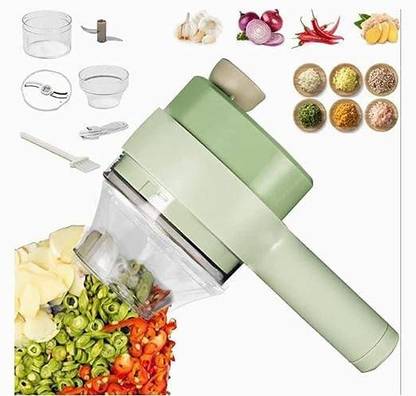 Peregrine Handheld Electric Vegetable Cutter Set Electric Vegetable & Fruit Chopper