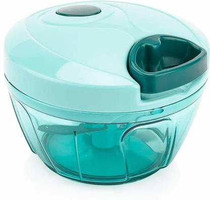Human Plus Plastic Mini Handy Chopper with 3 Blades for Chopping of Fruits and Vegetables Chopper