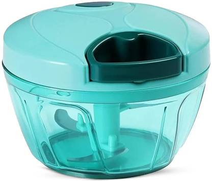 U Shine Ushine Mini Vegetable & Fruit Chopper with 3 Blades & Whisker, 450ml Vegetable Chopper